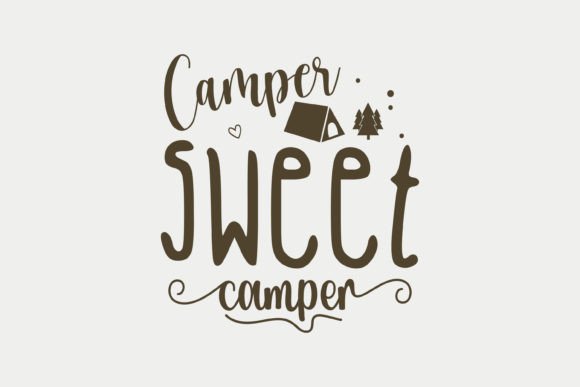 Camper Sweet Camper: A Versatile SVG for Crafts and Graphics