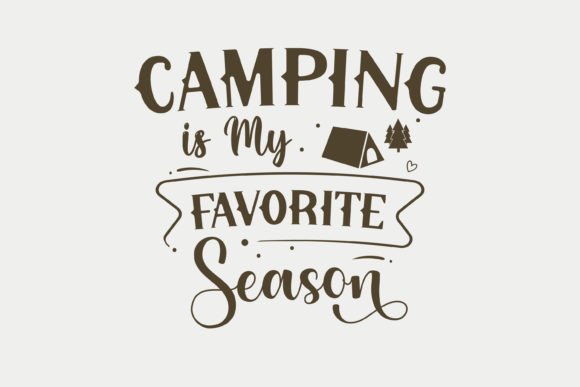 Camping SVG: Perfect for Local Business Graphics