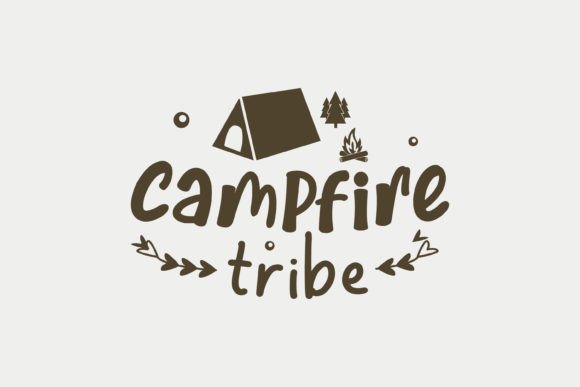 Exploring Campfire Tribe, Camping SVG for Embroidery