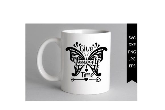 Give Yourself Time SVG Design for Creative Crafts
