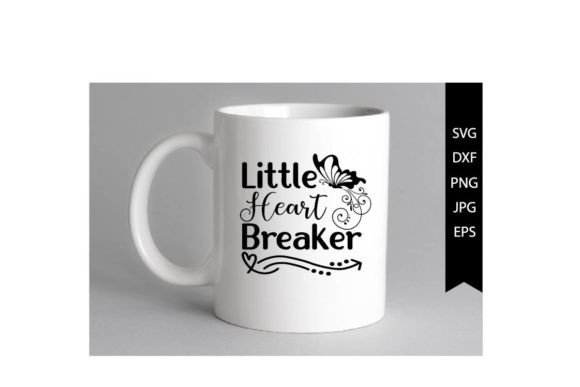 Little Heart Breaker SVG Design: A Crafts Graphics Gem