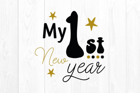 My 1st New Year SVG: Graphics & Crafts Asset Review