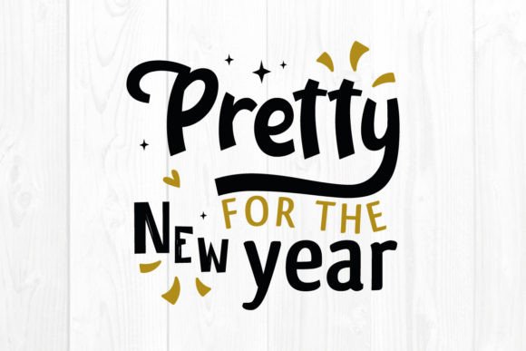 New Year Quote SVG: A Stylish Graphics Asset for Crafts