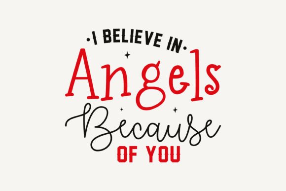 Review: I Believe in Angels Because of You Svg for Graphics and Crafts