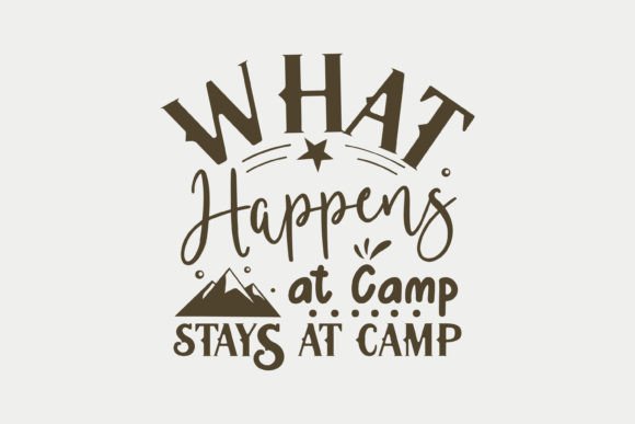 What Happens at Camp Stays at Camp: A Crafts and Graphics Review